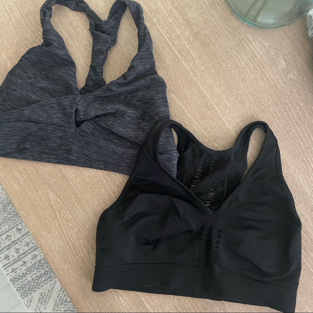2 Victorias Secret Sports bras - size M